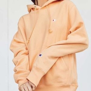 champion reverse weave peach